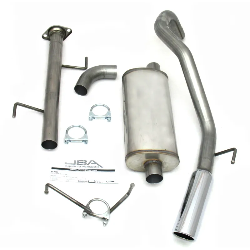 JBA 07-14 Toyota FJ Cruiser 4.0L 409SS Single Rear Exit Cat-Back Exhaust