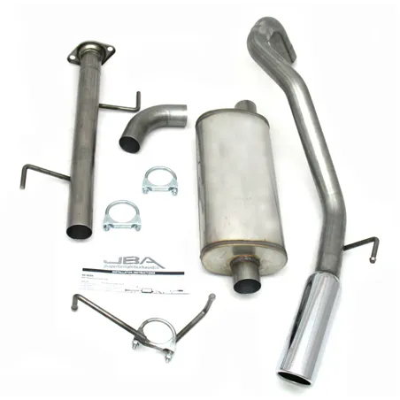 JBA 07-14 Toyota FJ Cruiser 4.0L 409SS Single Rear Exit Cat-Back Exhaust