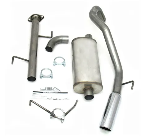 JBA 07-14 Toyota FJ Cruiser 4.0L 409SS Single Rear Exit Cat-Back Exhaust