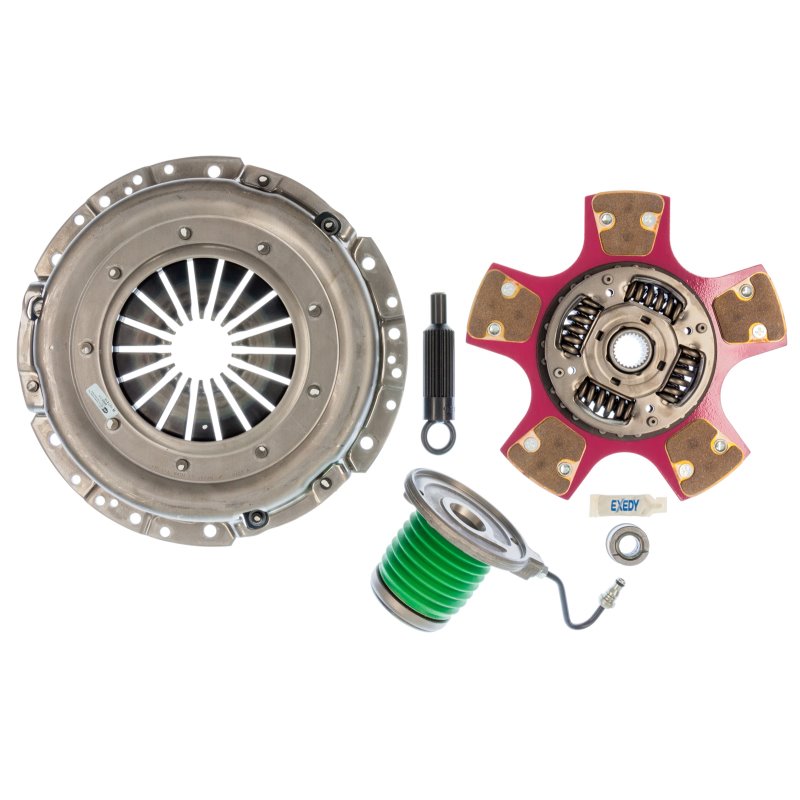 Exedy 2005-2010 Ford Mustang V8 Stage 2 Cerametallic Clutch Paddle Style Disc w/Hydraulic SC