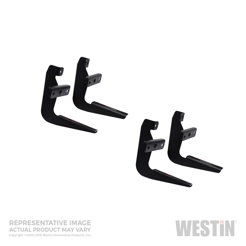 Westin 2007-2012 Hyundai Santa Fe Running Board Mount Kit - Black