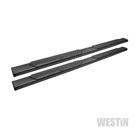 Westin 2016-2018 Nissan Titan XD Crew Cab R5 Nerf Step Bars - Black