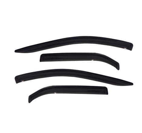 Westin 2013-2018 Ford Escape Wade Slim Wind Deflector 4pc - Smoke