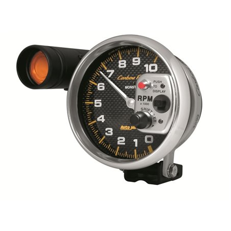 Autometer Carbon Fiber Series 5-inch Tachometer w/ Shift Light (Different Discount Structure -12%)