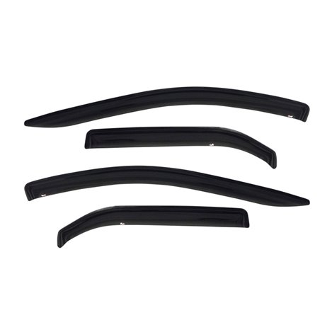 Westin 2003-2008 Honda Pilot Wade Slim Wind Deflector 4pc - Smoke