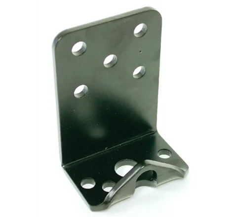 Ridetech Bolt-On Under Frame Bracket Black Powdercoat