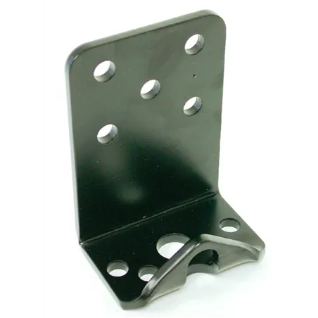 Ridetech Bolt-On Under Frame Bracket Black Powdercoat