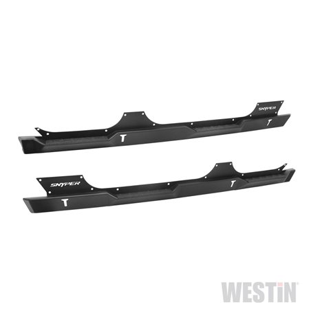 Westin/Snyper 07-17 Jeep Wrangler Unlimited Rock Slider Steps - Textured Black