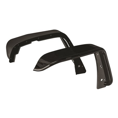 Westin/Snyper 07-17 Jeep Wrangler Tube Fenders - Front - Textured Black