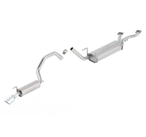 Borla 98-04 Lexus LX470/Toyota Land Cruiser Stainless Steel Catback Exhaust