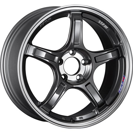 SSR GTX03 18x8.5 5x100 45mm Offset Black Graphite Wheel