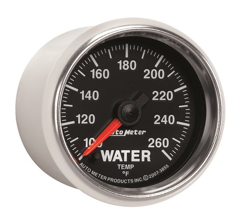 Autometer GS 100-260 degree Electronic Water Temperature Gauge