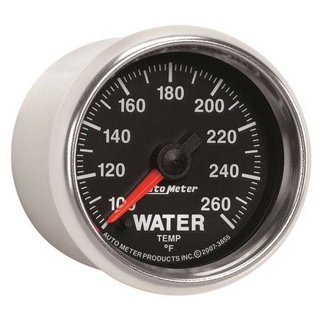 Autometer GS 100-260 degree Electronic Water Temperature Gauge