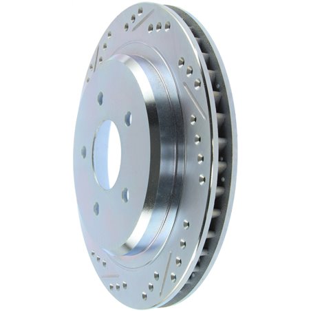 StopTech Select Sport Drilled & Slotted Rotor - Rear Right