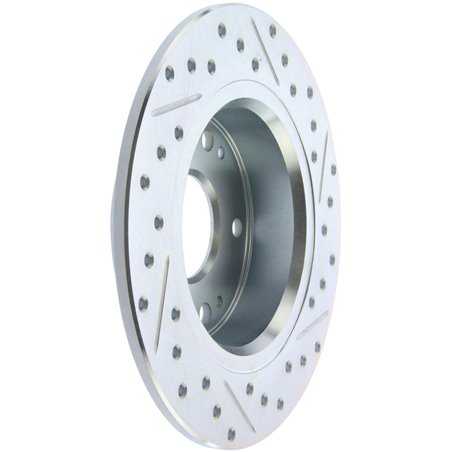 StopTech Select Sport Drilled & Slotted Rotor - Front Left