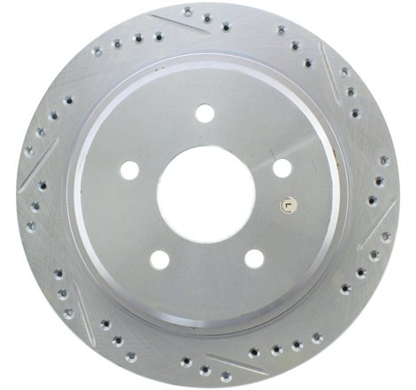 StopTech Select Sport Drilled & Slotted Rotor - Front Right