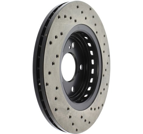 StopTech Sport Cross Drilled Brake Rotor - Front Left