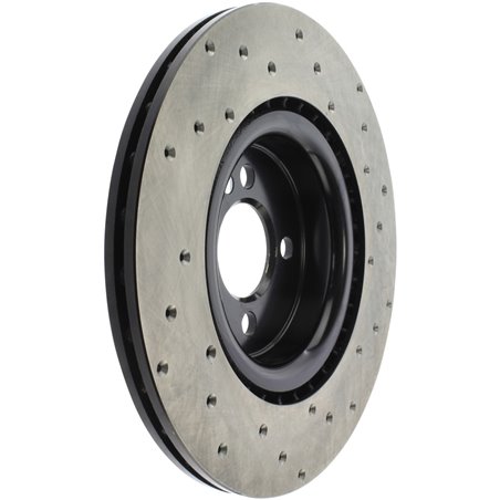 StopTech Sport Cross Drilled Brake Rotor - Front Left