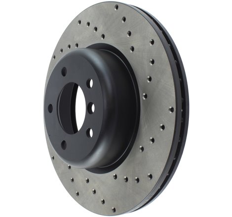 StopTech Sport Cross Drilled Brake Rotor - Front Right