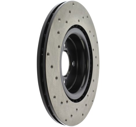 StopTech Sport Cross Drilled Brake Rotor - Front Right