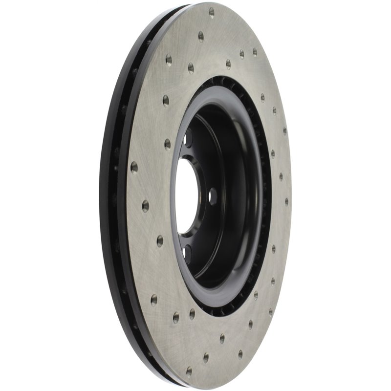 StopTech Sport Cross Drilled Brake Rotor - Front Right