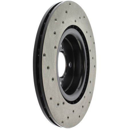 StopTech Sport Cross Drilled Brake Rotor - Front Right