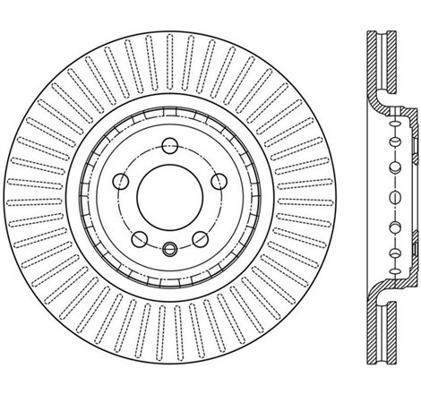 StopTech Sport Slotted Rotor - Front Left