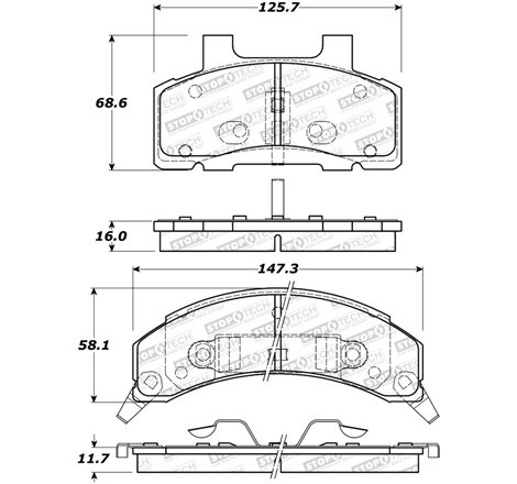 StopTech Street Brake Pads