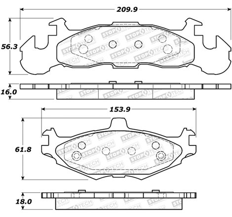 StopTech Street Brake Pads