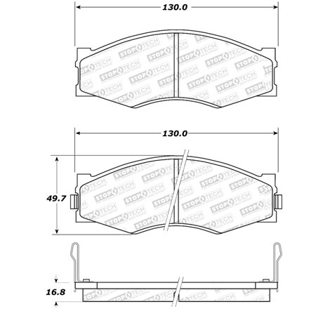 StopTech Street Brake Pads