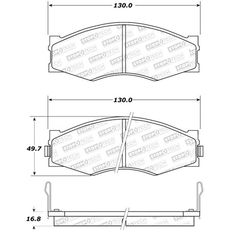 StopTech Street Brake Pads