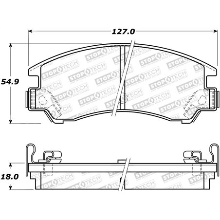 StopTech Street Brake Pads