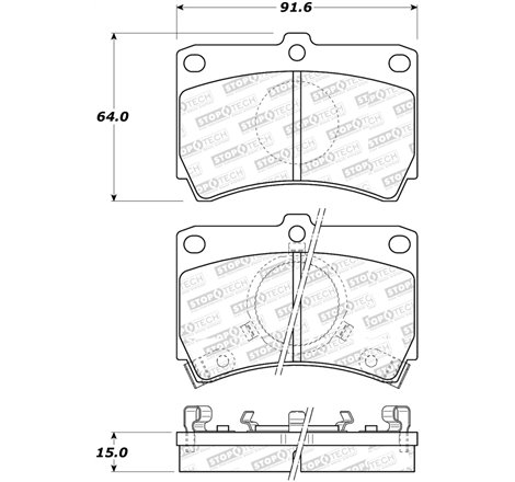 StopTech Street Brake Pads