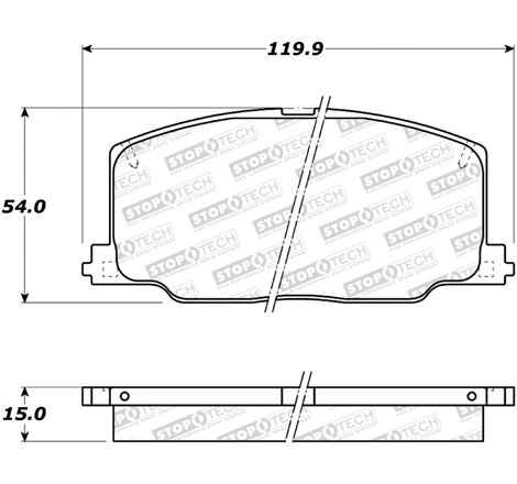 StopTech Street Brake Pads