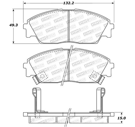 StopTech Street Brake Pads