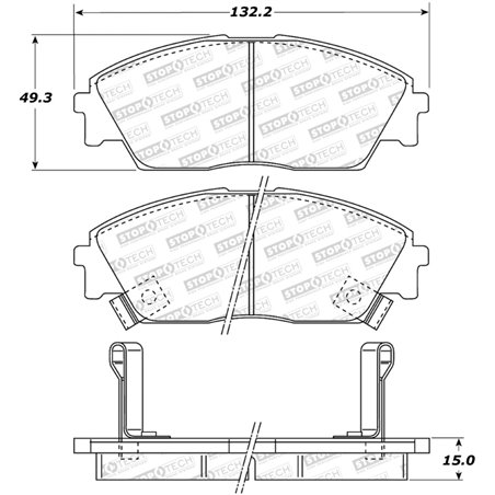 StopTech Street Brake Pads