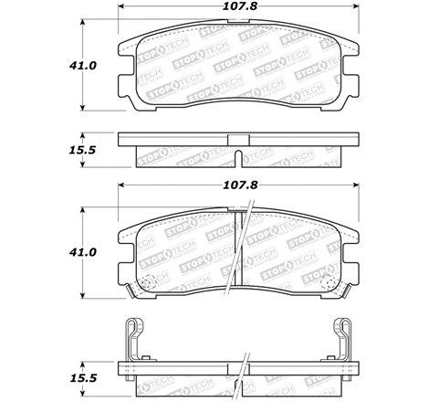 StopTech Street Brake Pads