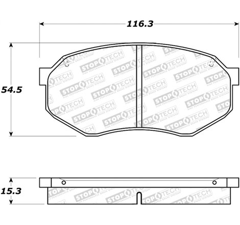 StopTech Street Brake Pads