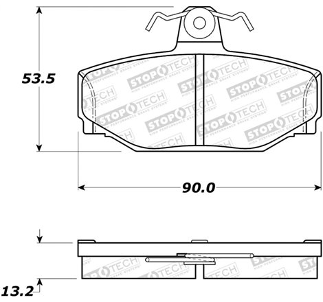 StopTech Street Brake Pads