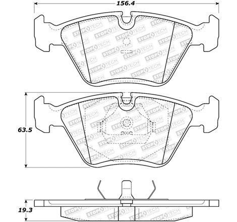 StopTech Street Brake Pads