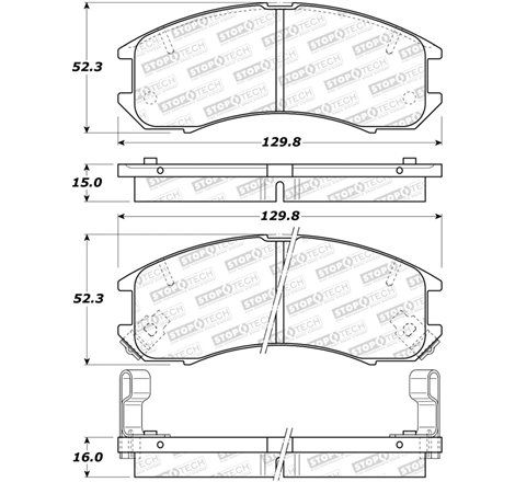 StopTech Street Brake Pads