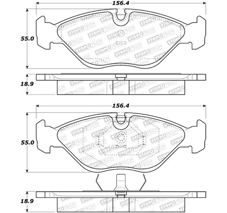 StopTech Street Brake Pads