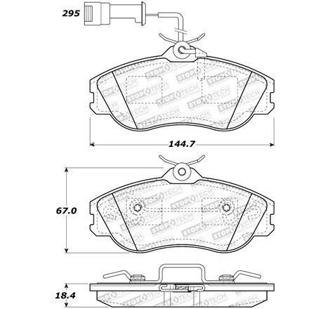 StopTech Street Brake Pads