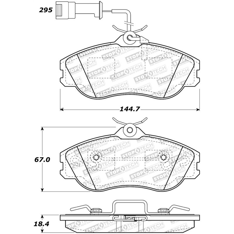 StopTech Street Brake Pads