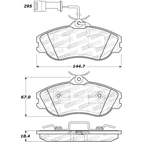 StopTech Street Brake Pads