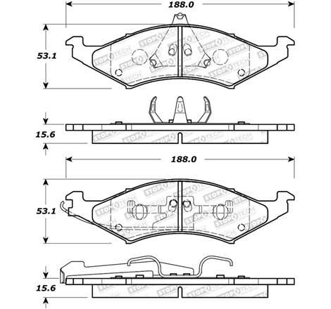 StopTech Street Brake Pads