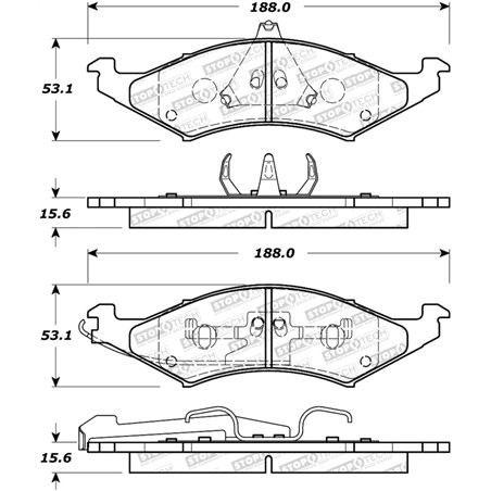 StopTech Street Brake Pads