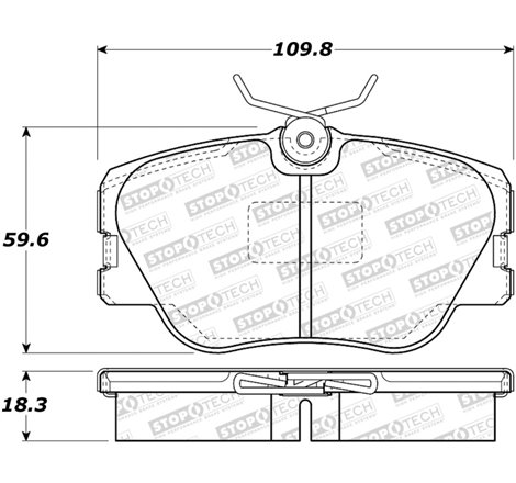 StopTech Street Brake Pads