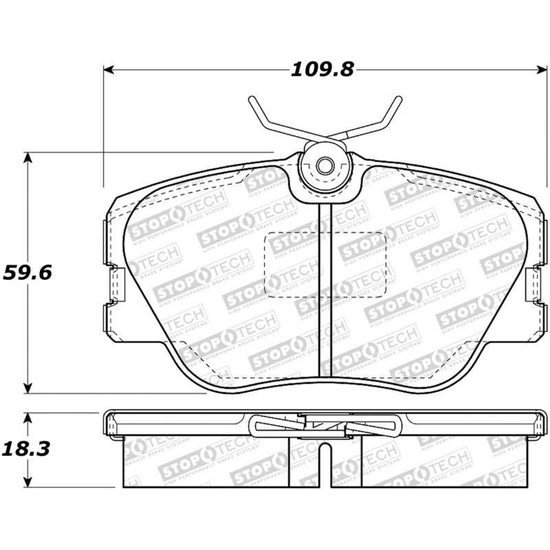 StopTech Street Brake Pads