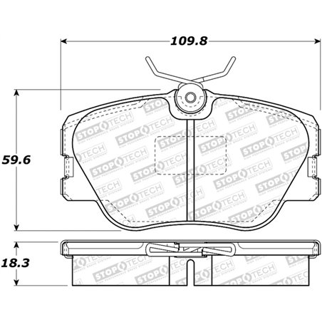 StopTech Street Brake Pads